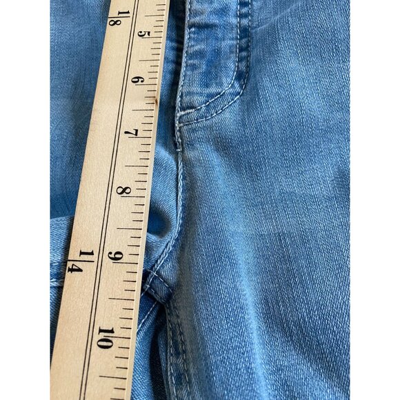 Chico's So Slimming Straight Leg Jean Size 8/10 Hippie Western Academia Beach - Picture 9 of 10